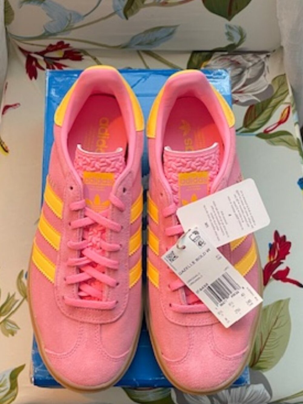 ADIDAS Gazelle Bold in Bliss Pink Spark Suede Size US 8 EU 40 Brand New NWT